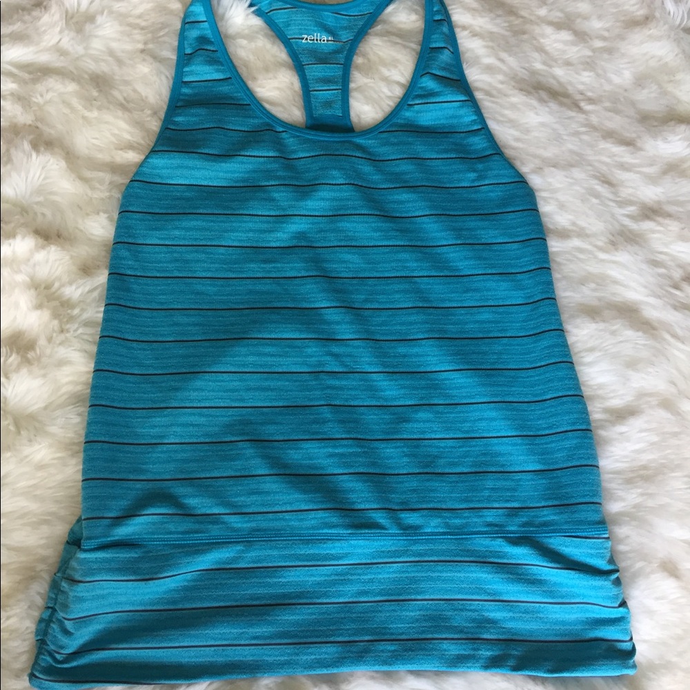 Zella stretch tunic tank EUC